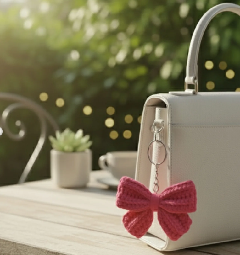 Bow Keychain