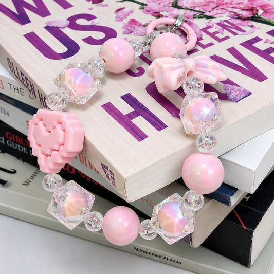 Blush Bloom Phone Charm (Pink)