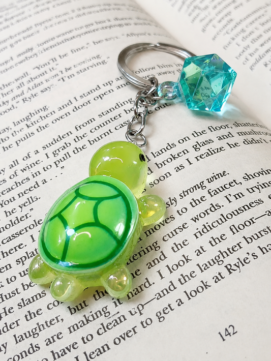 Shining Turtle Keychain