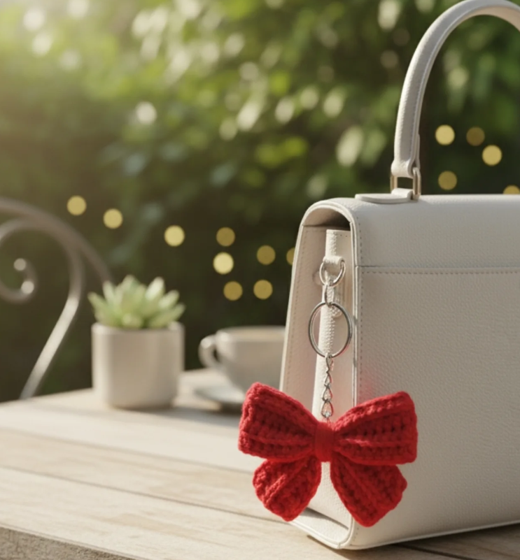 Bow Keychain